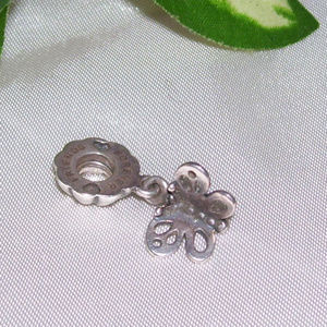 PANDORA Sterling Forever Friends Butterfly Charm